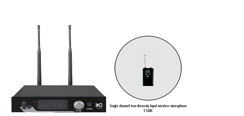 ITC T-530C приёмник + головной микрофон