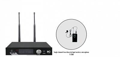 ITC T-530B приёмник + петличный  микрофон