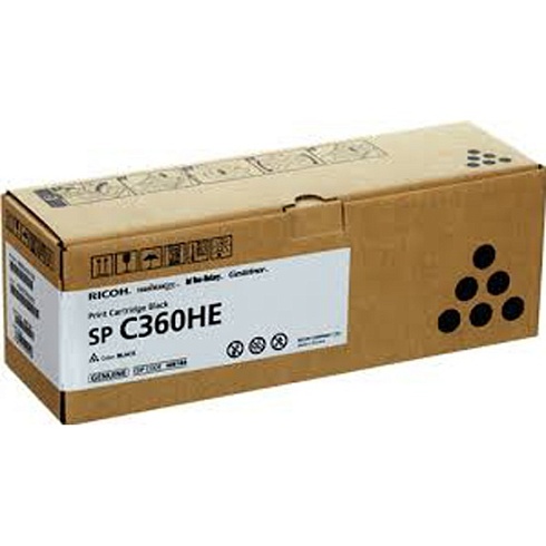 Принт-картридж черный, тип SP C360HE (7K)