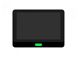 Панельный ПК Qbic TD-1050 PRO, 10", HID, черный