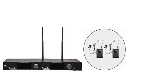 ITC T-521UL  радиосистема, 2 петличных микрофона