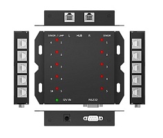 Qbic AC-210.Ex, хаб RS-232 для подключения 10 сенсоров/индикаторов занятости помещения (под заказ)